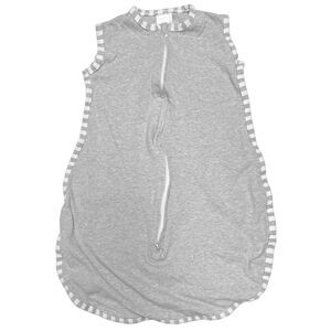 Swaddle Designs zzZipMe Sleep Sack Size S (0-6 Months) Gray Cotton 2-Way Zipper